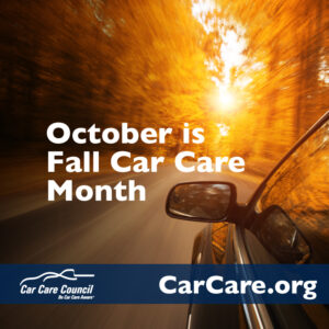 Motorist Checklist for Fall Car Care...