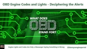OBD Engine Codes and (CEL) Lights