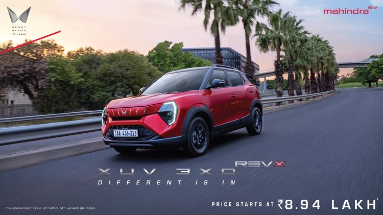 Mahindra Launches XUV 3XO REVX Series...